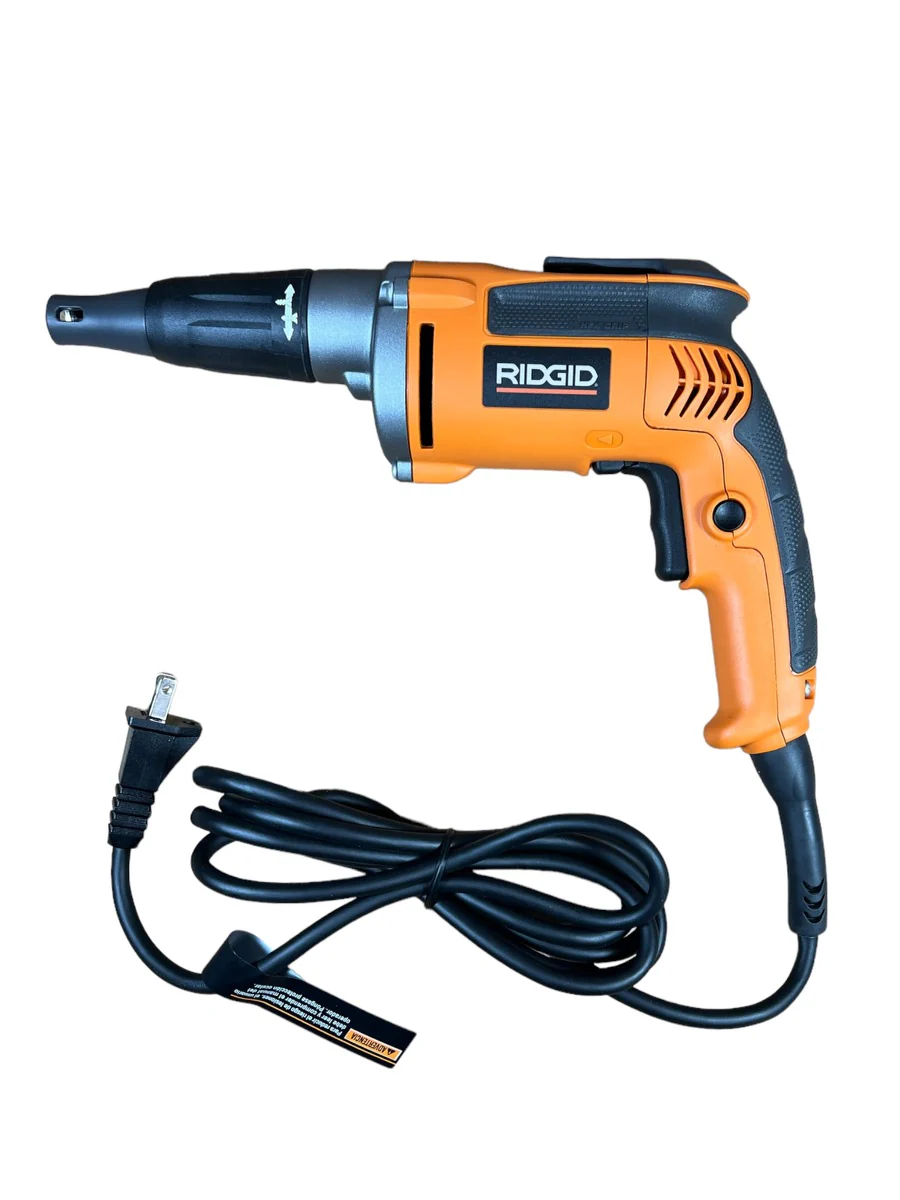 RIDGID 6.5 Amp Corded 1/4 in. Heavy-Duty VSR Drywall Screwdriver - Image 2