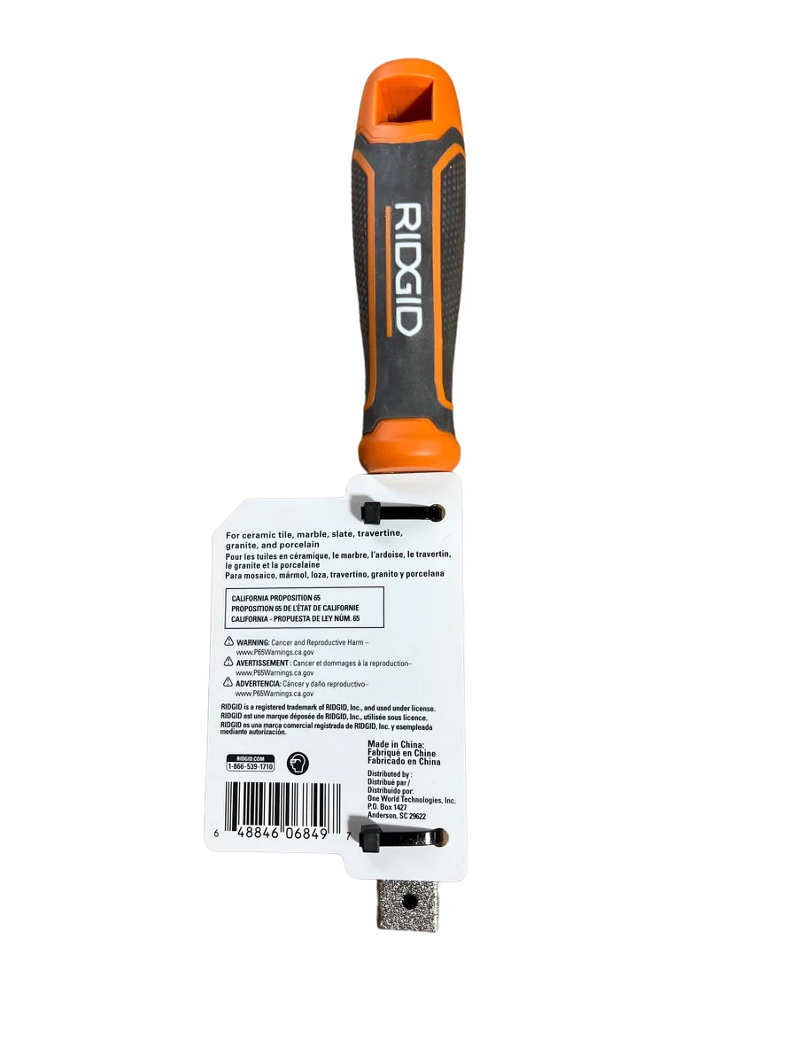 RIDGID Diamond Grit Tile File - Image 2