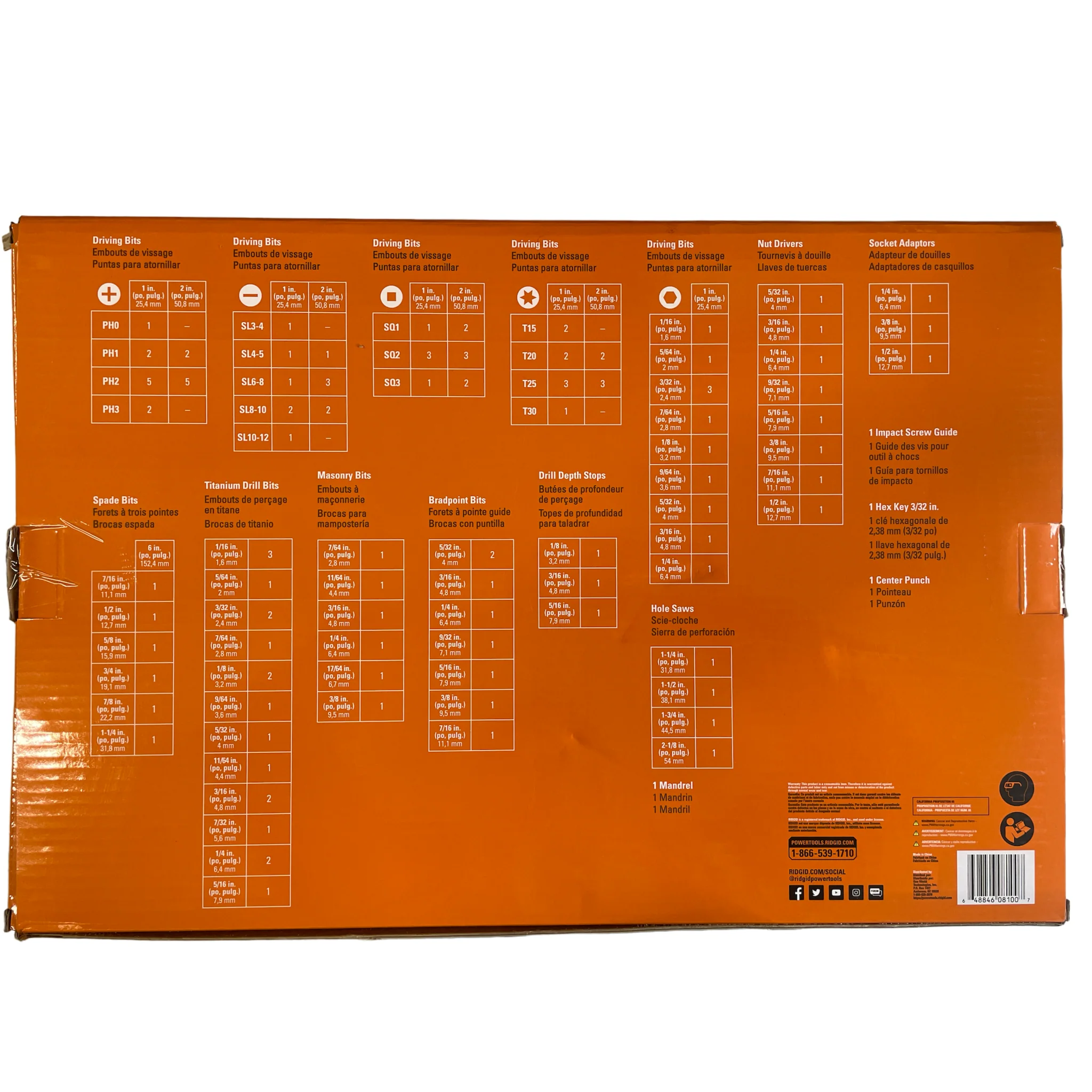 RIDGID Drill & Drive Set (125-Piece) - Image 2