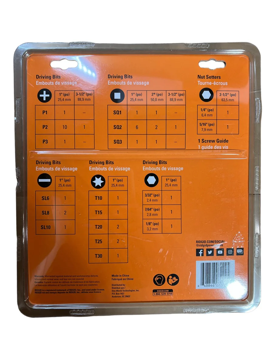 RIDGID Driving Kit with Case - 43 Piece - Image 2
