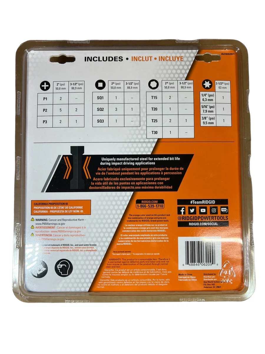 RIDGID Impact Rated Driving Kit (28-Piece) - Image 2