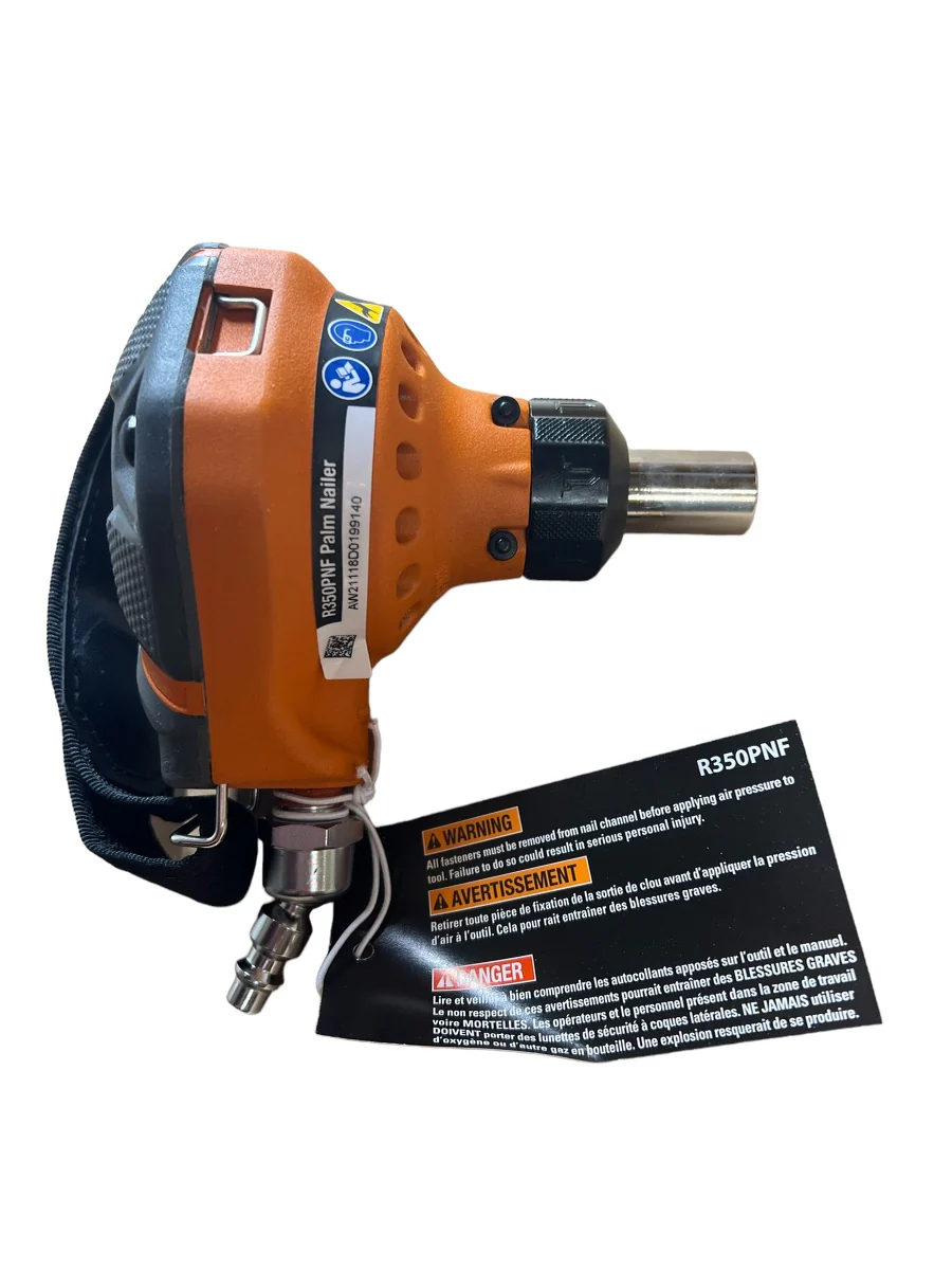 RIDGID Pneumatic 3-1/2 in. Full-Size Palm Nailer - Image 4