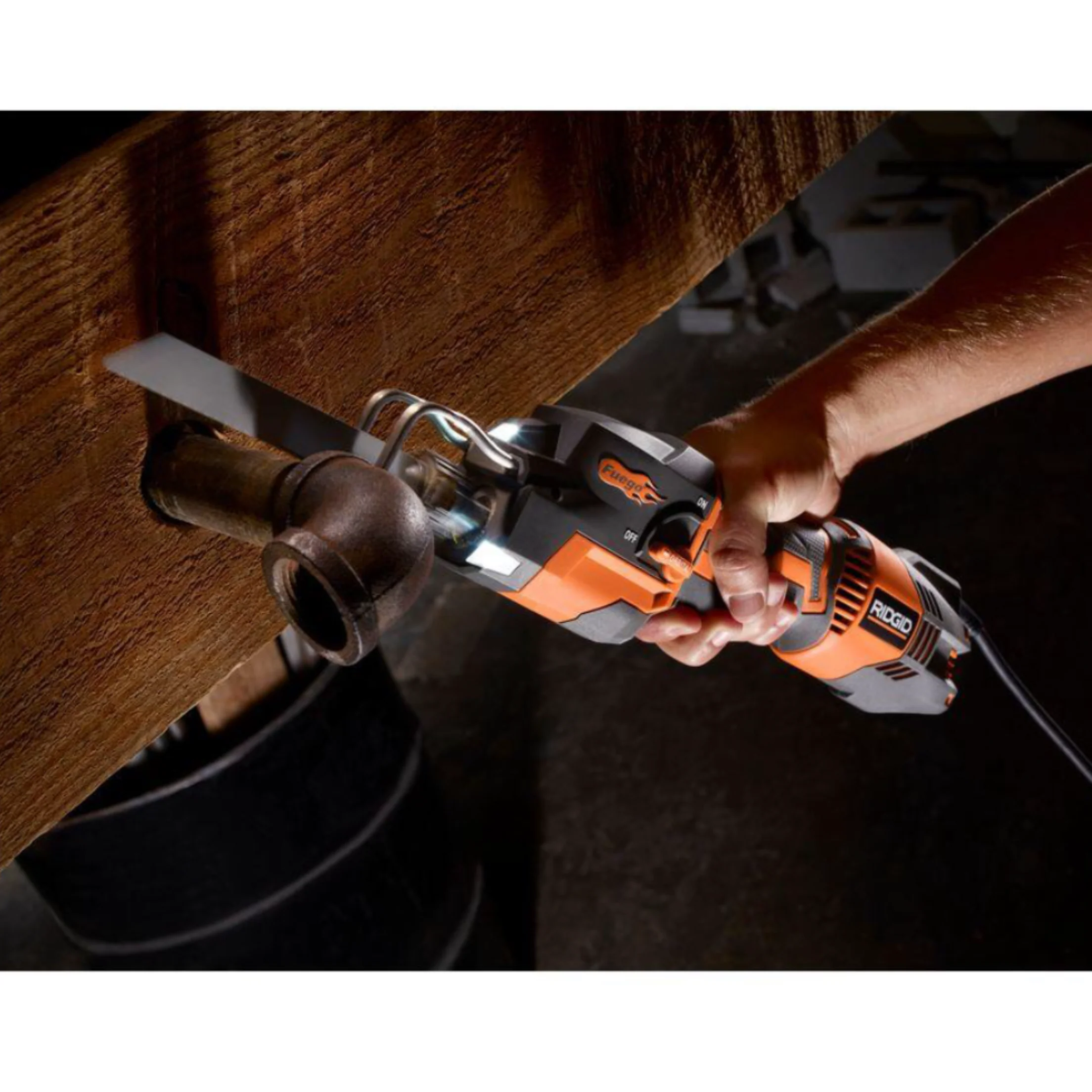 RIDGID Thru Cool 6 Amp 1-Handed Orbital Reciprocating Saw Kit - Image 9