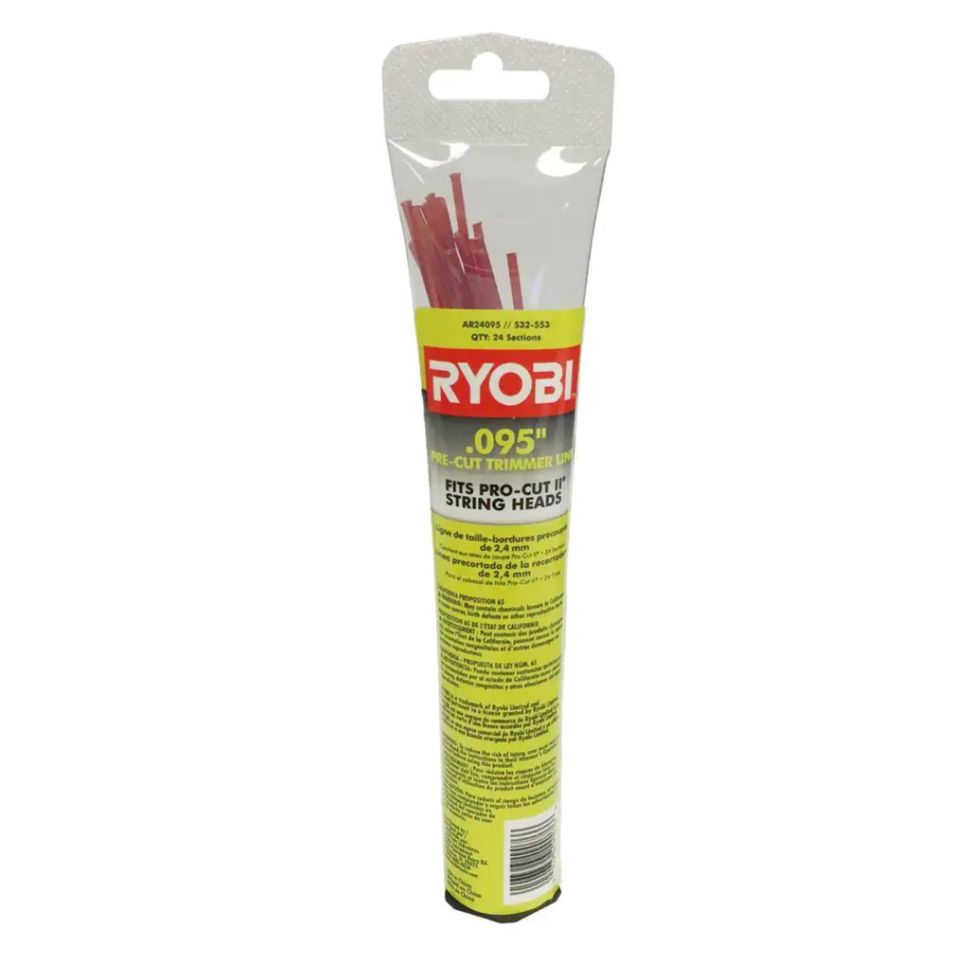 RYOBI 0.095 in. Pro Cut II Replacement Trimmer Line
