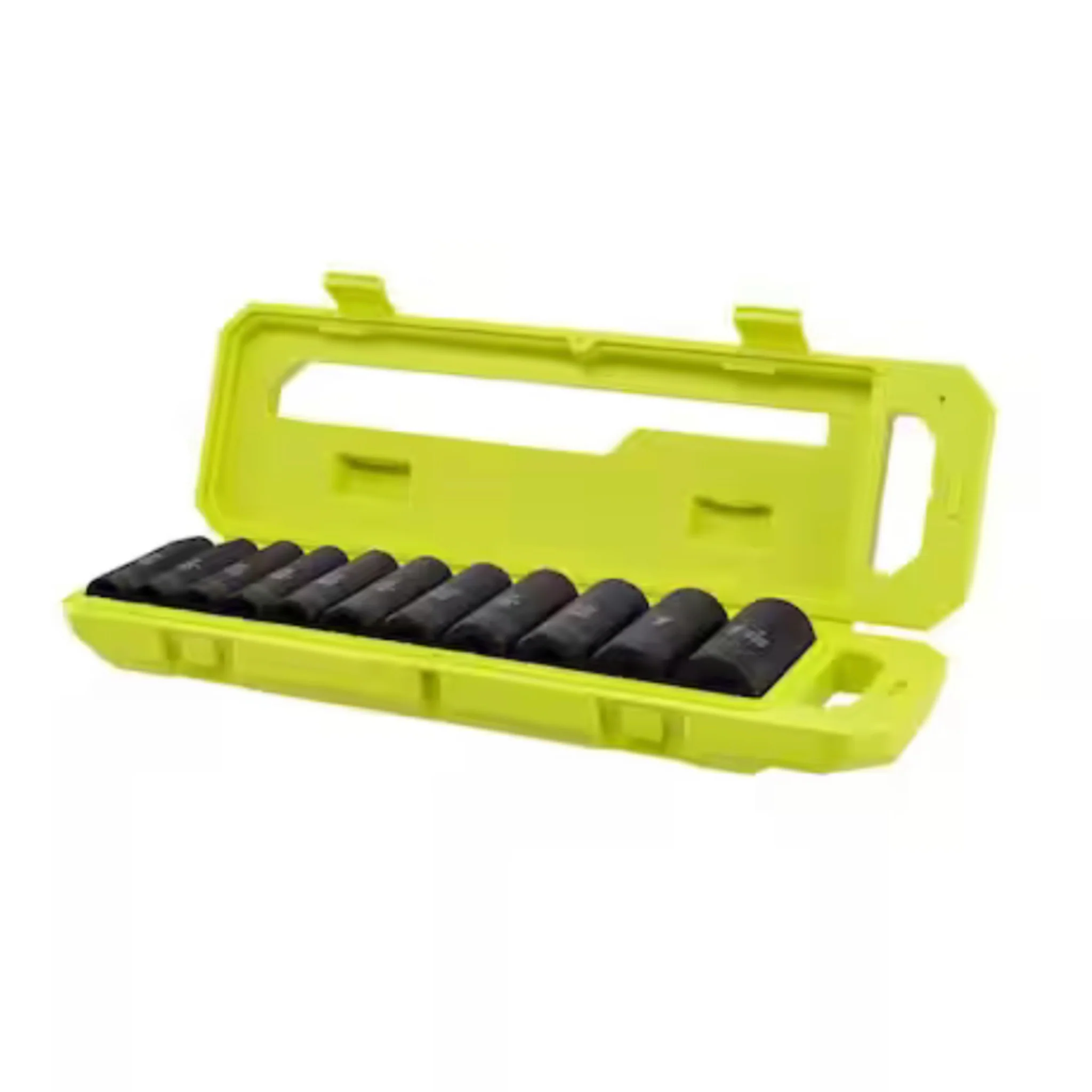 RYOBI 1/2" Drive SAE Deep Impact Socket Set (11-Piece) - Image 2