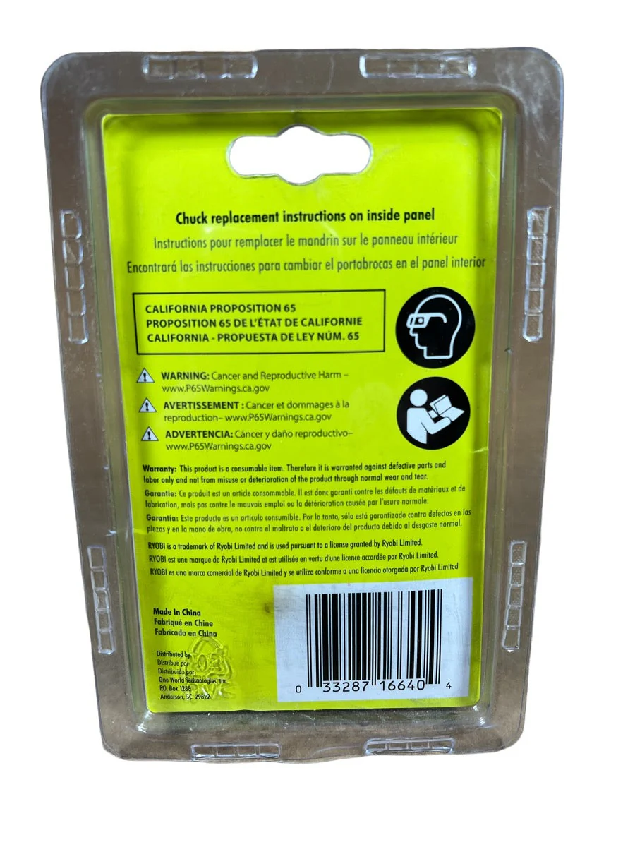 RYOBI 1/2 in. Drill Chuck & Key - Image 2
