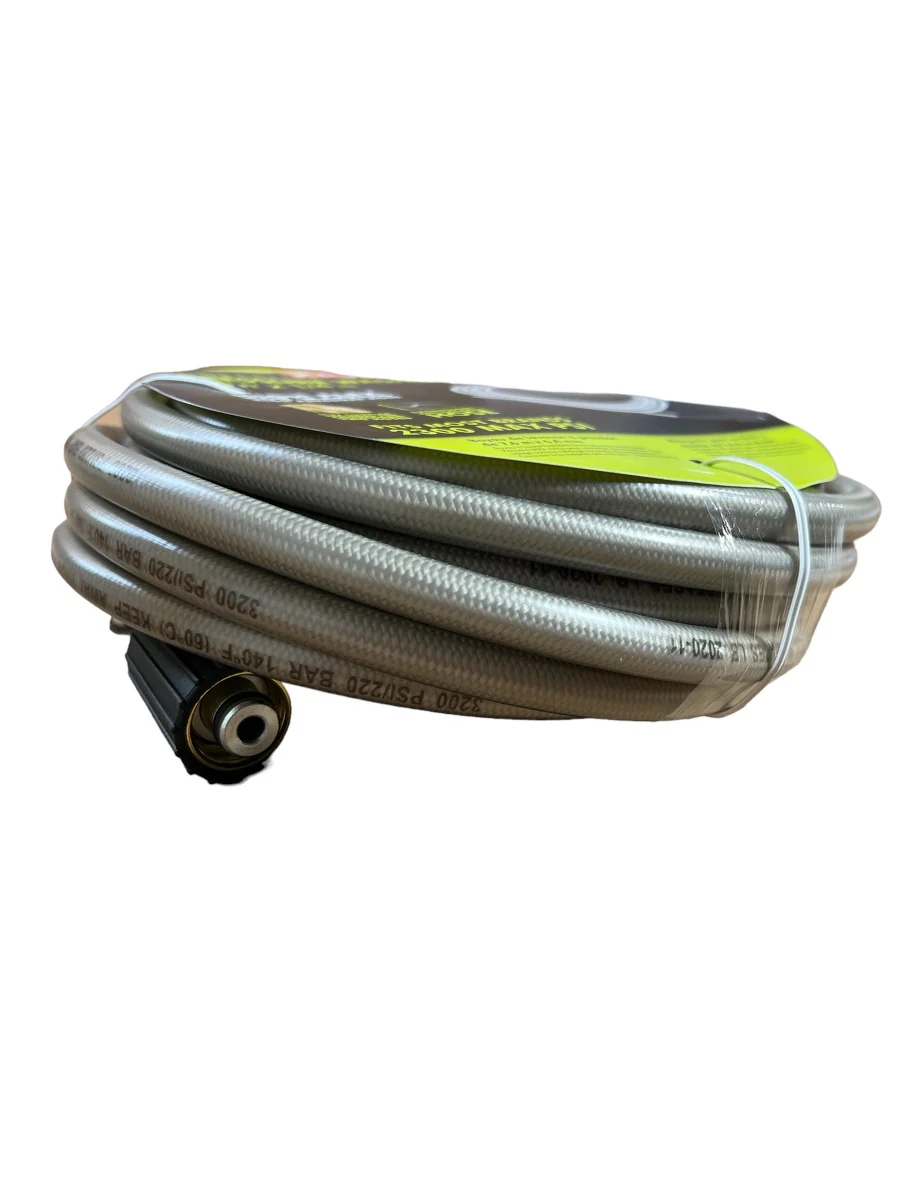 RYOBI 1/4 in. x 25 ft. 2,300 PSI Pressure Washer Replacement/Extension Hose - Image 3