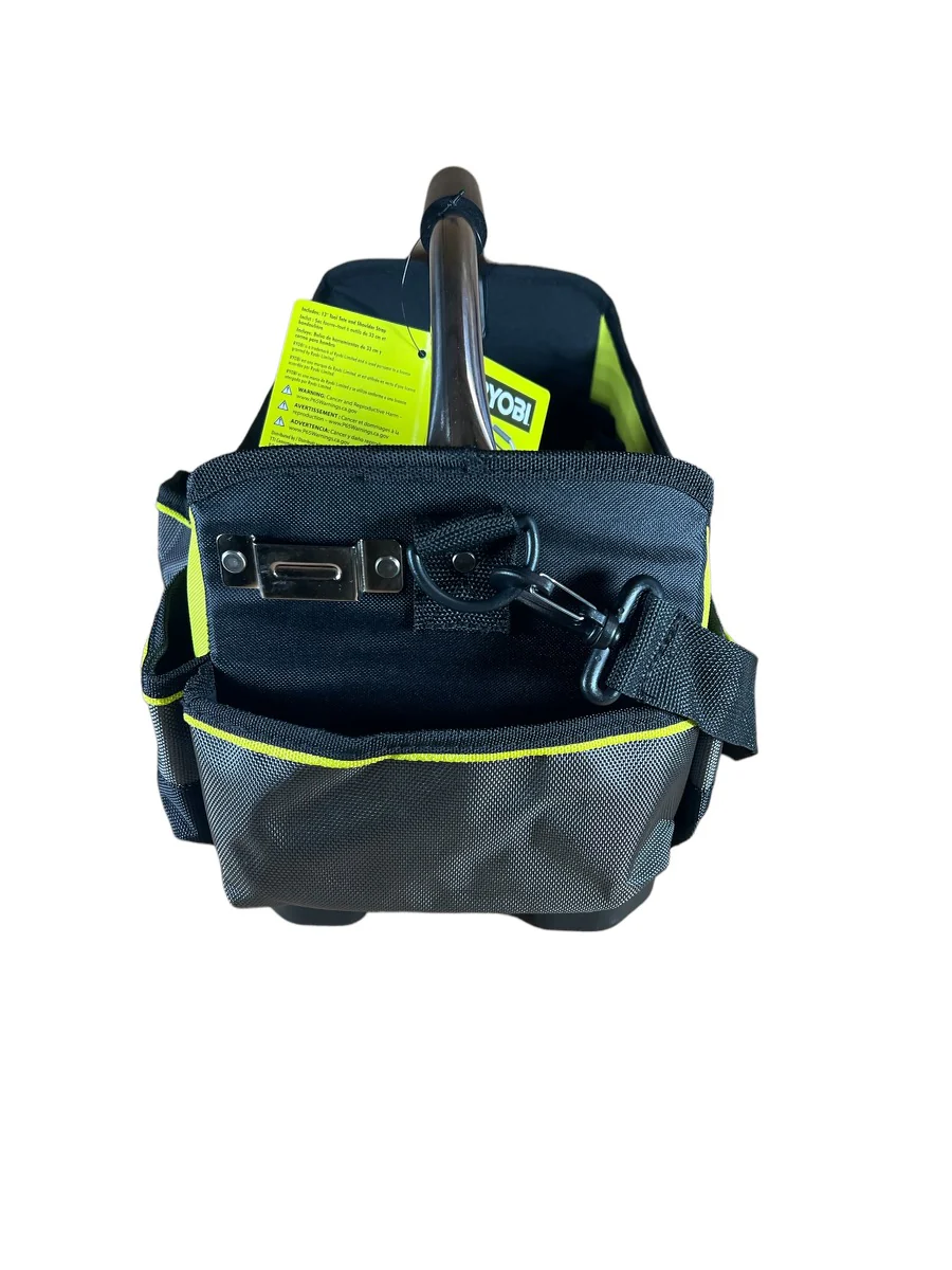 RYOBI 13 in. Tool Tote with Shoulder Strap - Image 4