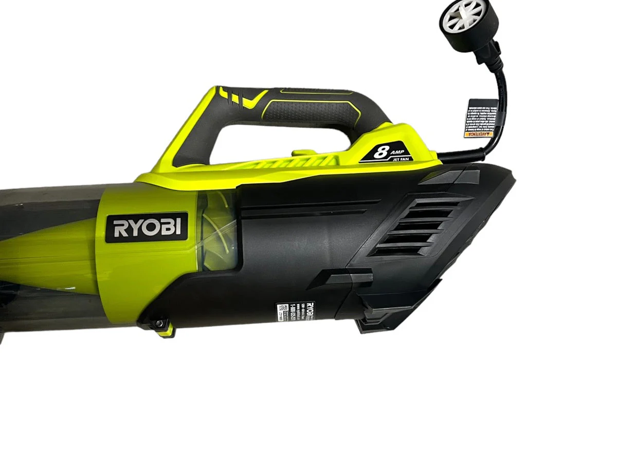 RYOBI 135 MPH 440 CFM 8 Amp Corded Electric Jet Fan Blower - Image 6