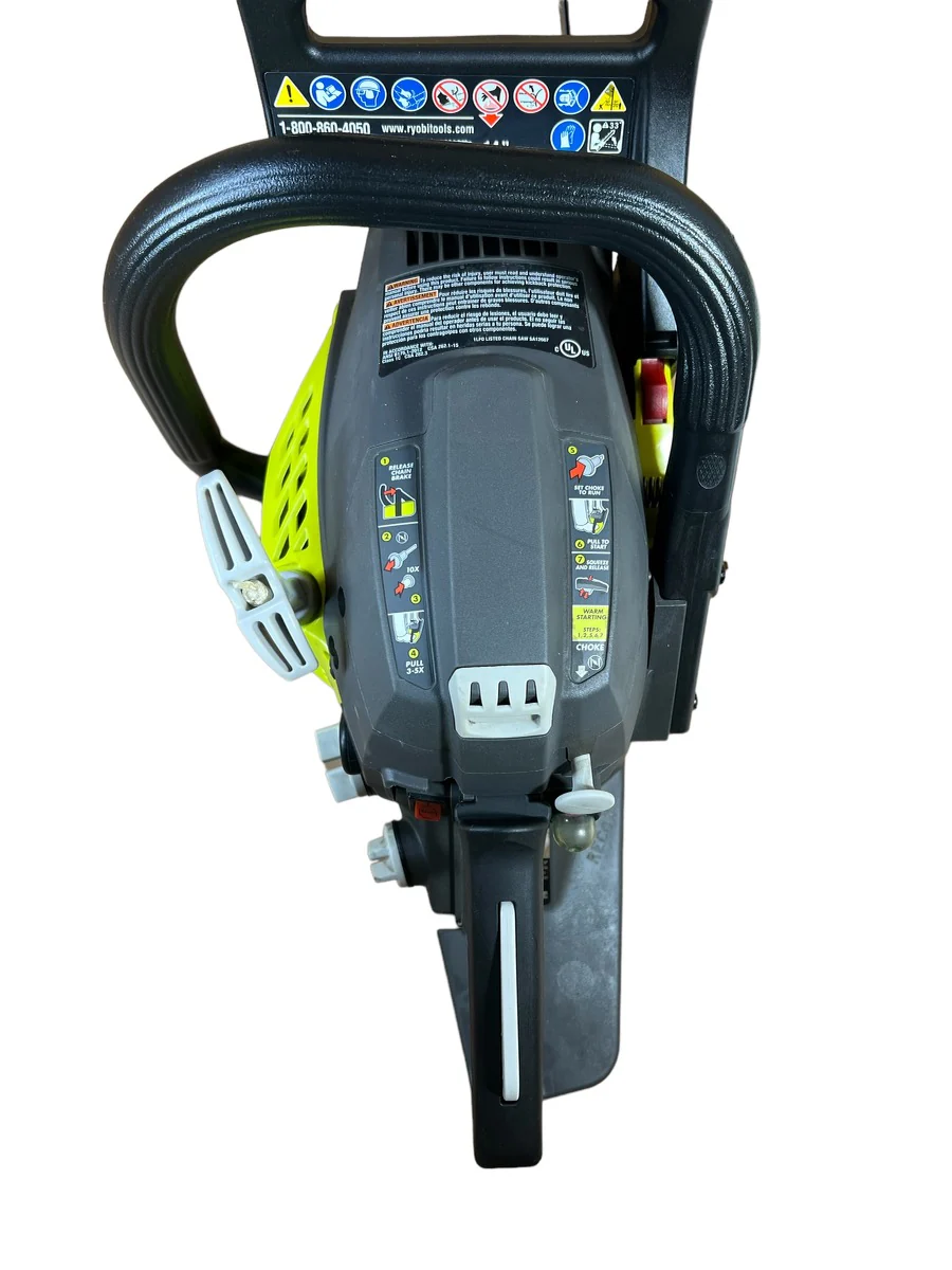 RYOBI 14 in. 37cc 2-Cycle Gas Chainsaw - Image 2