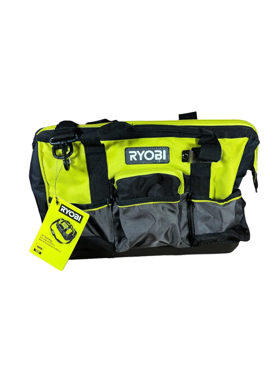 RYOBI 16 in. Tool Bag with Shoulder Strap