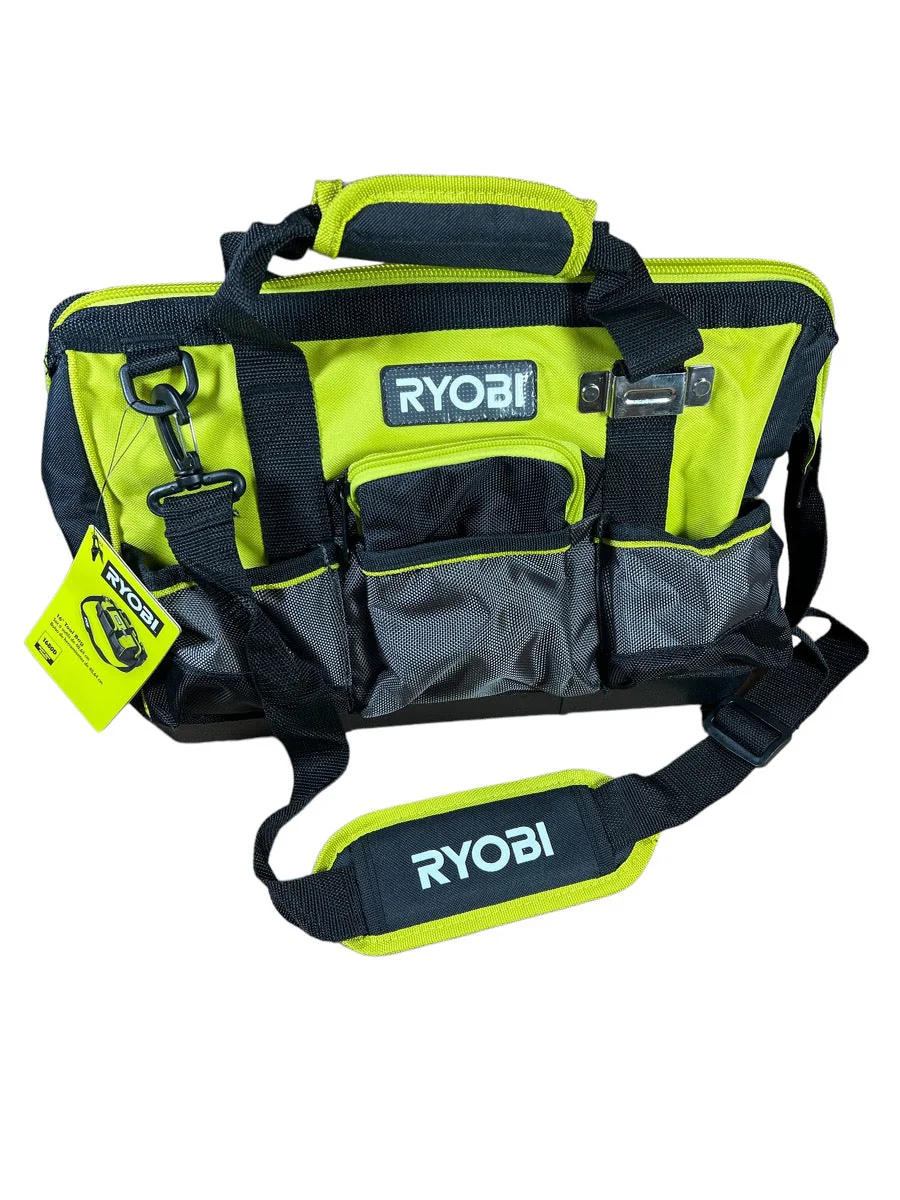 RYOBI 16 in. Tool Bag with Shoulder Strap - Image 2