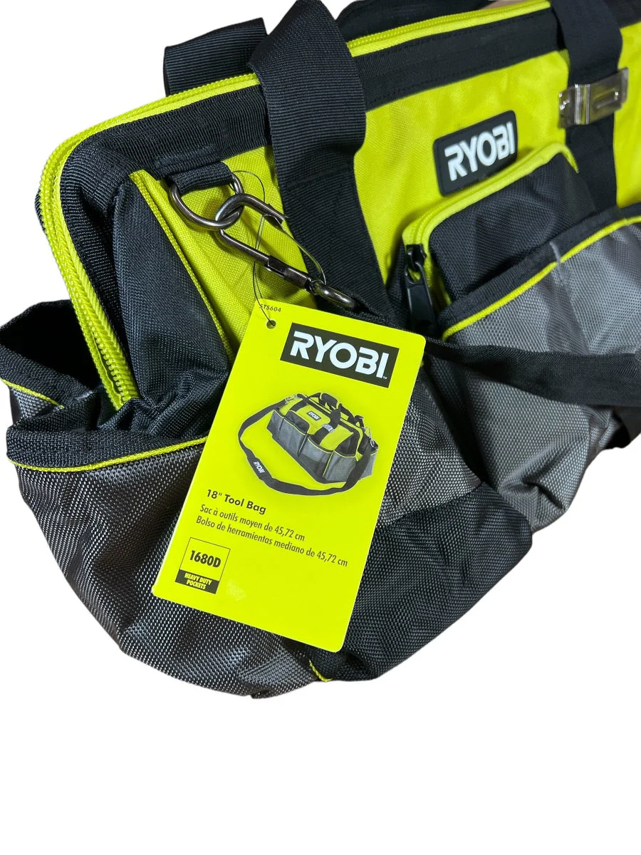 RYOBI 18 in. Tool Bag with Shoulder Strap - Image 2