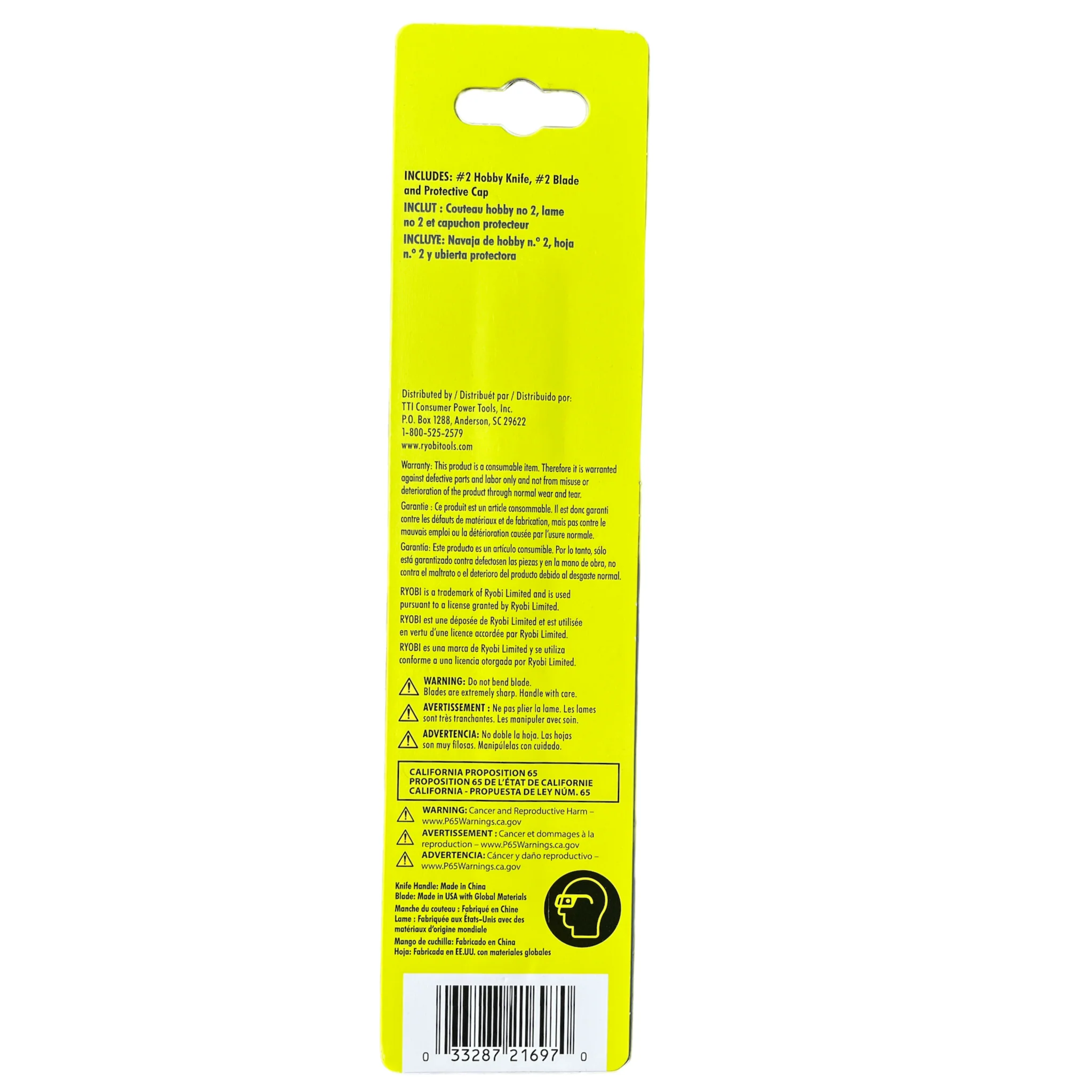 RYOBI #2 Hobby Knife - Image 2