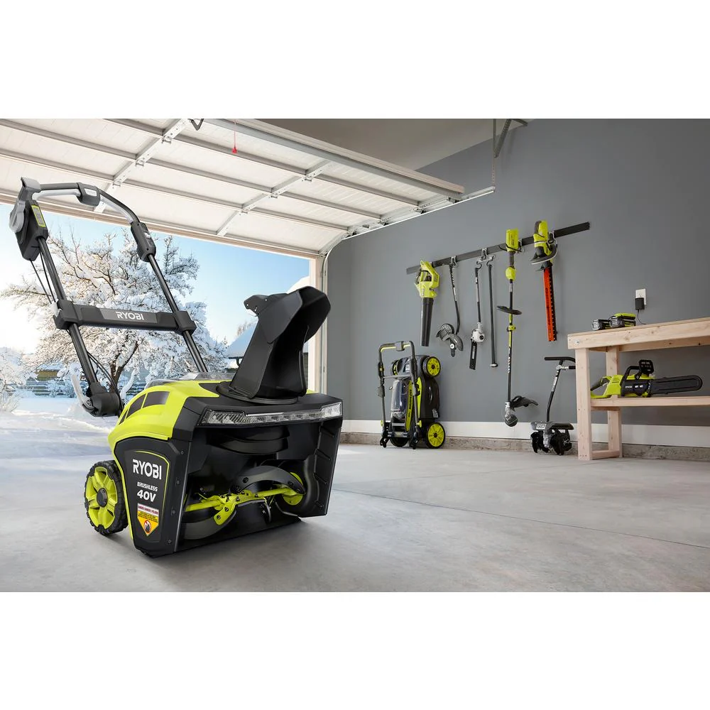 RYOBI 21 in. 40-Volt Brushless Cordless Electric Snow Blower (Tool Only) - Image 5