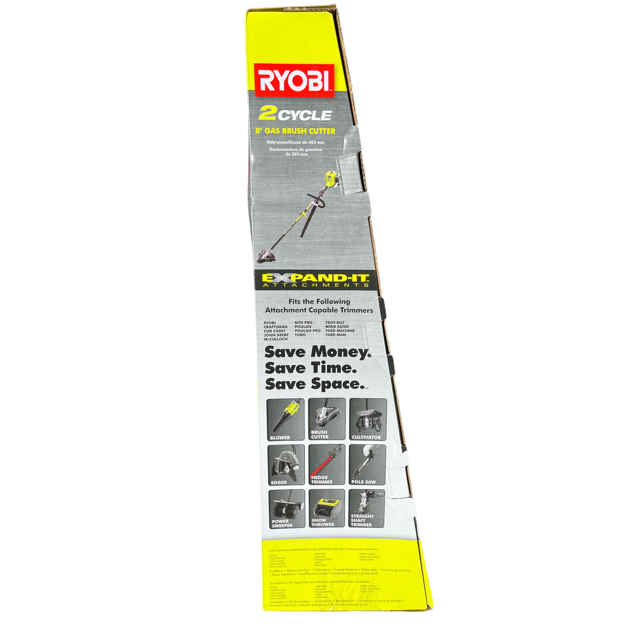 RYOBI 25cc 2-Cycle Full Crank Gas Brush Cutter - Image 5