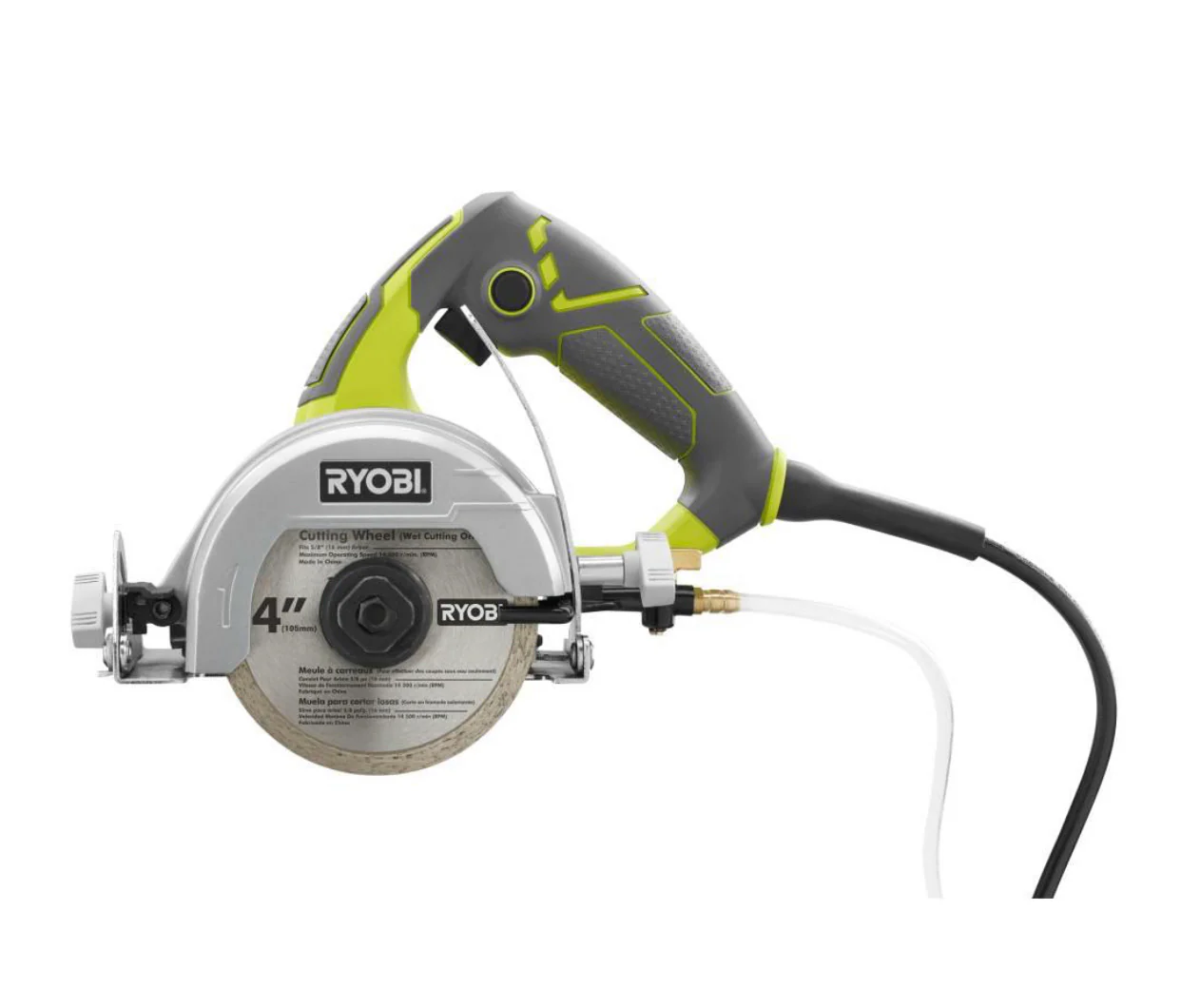 RYOBI 4 in. Wet Tile Saw with Diamond Blade - Image 2