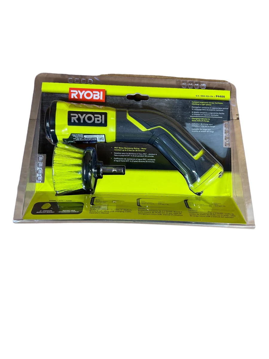 RYOBI 4-Volt Cordless Compact Scrubber - Image 2