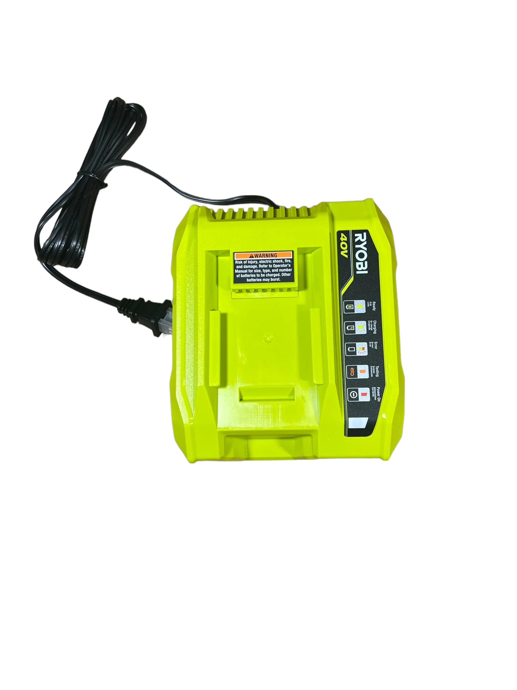 RYOBI 40-Volt Lithium-Ion Rapid Charger