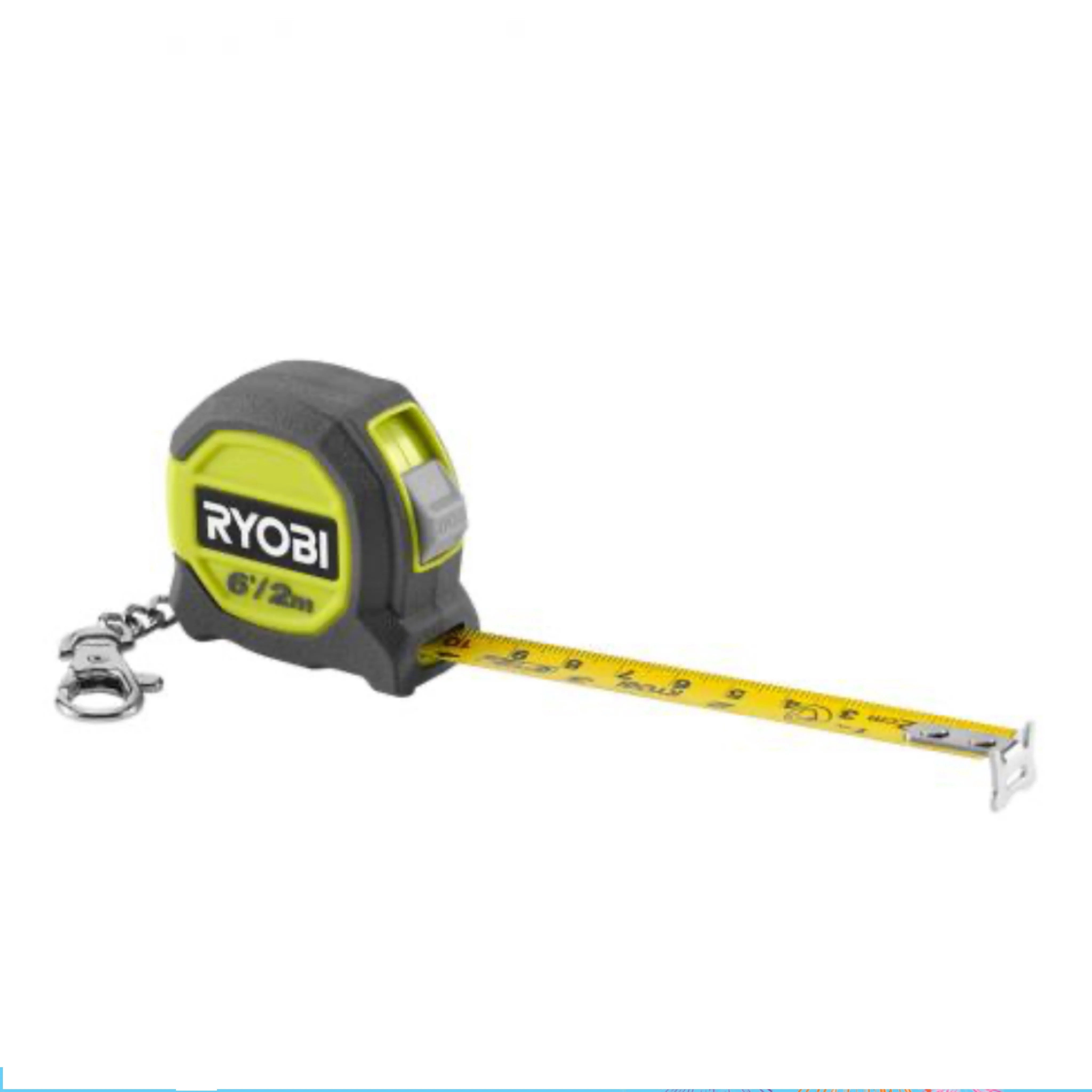 RYOBI 6 ft./2m Keychain Tape Measure - Image 2
