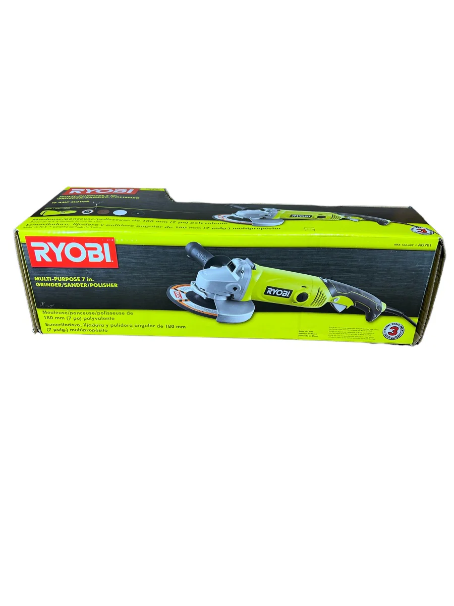 RYOBI 7 in. 10 Amp Angle Grinder - Image 11