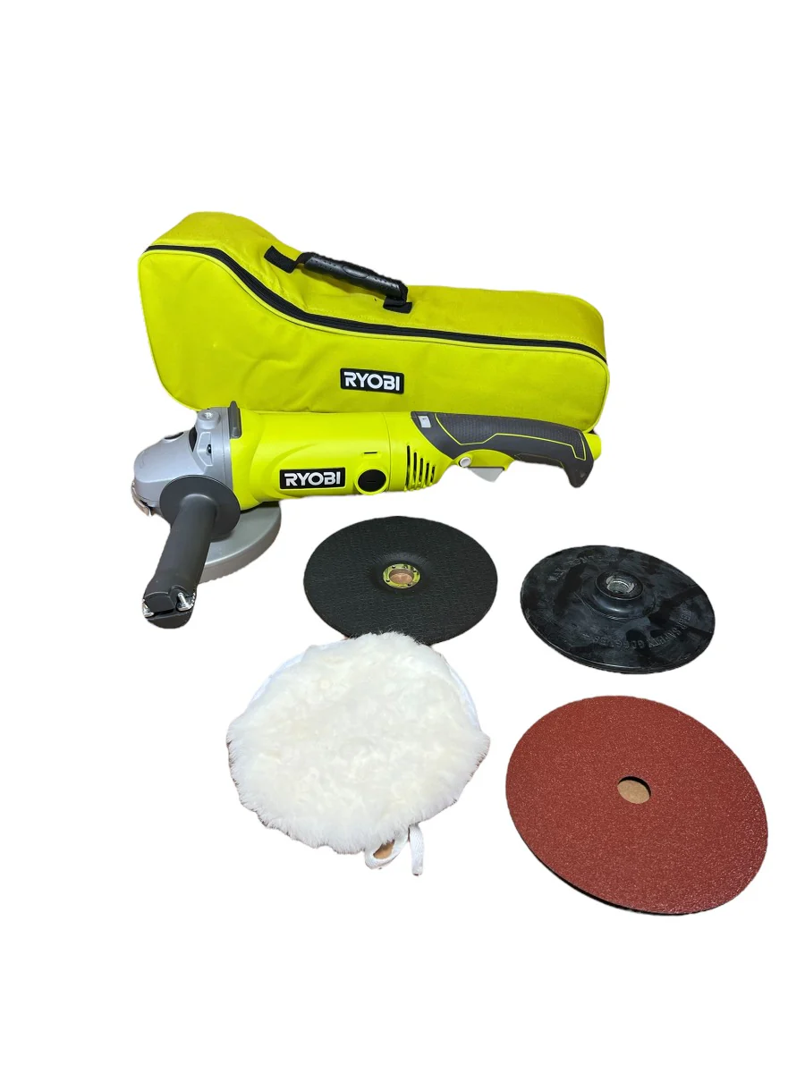 RYOBI 7 in. 10 Amp Angle Grinder - Image 2