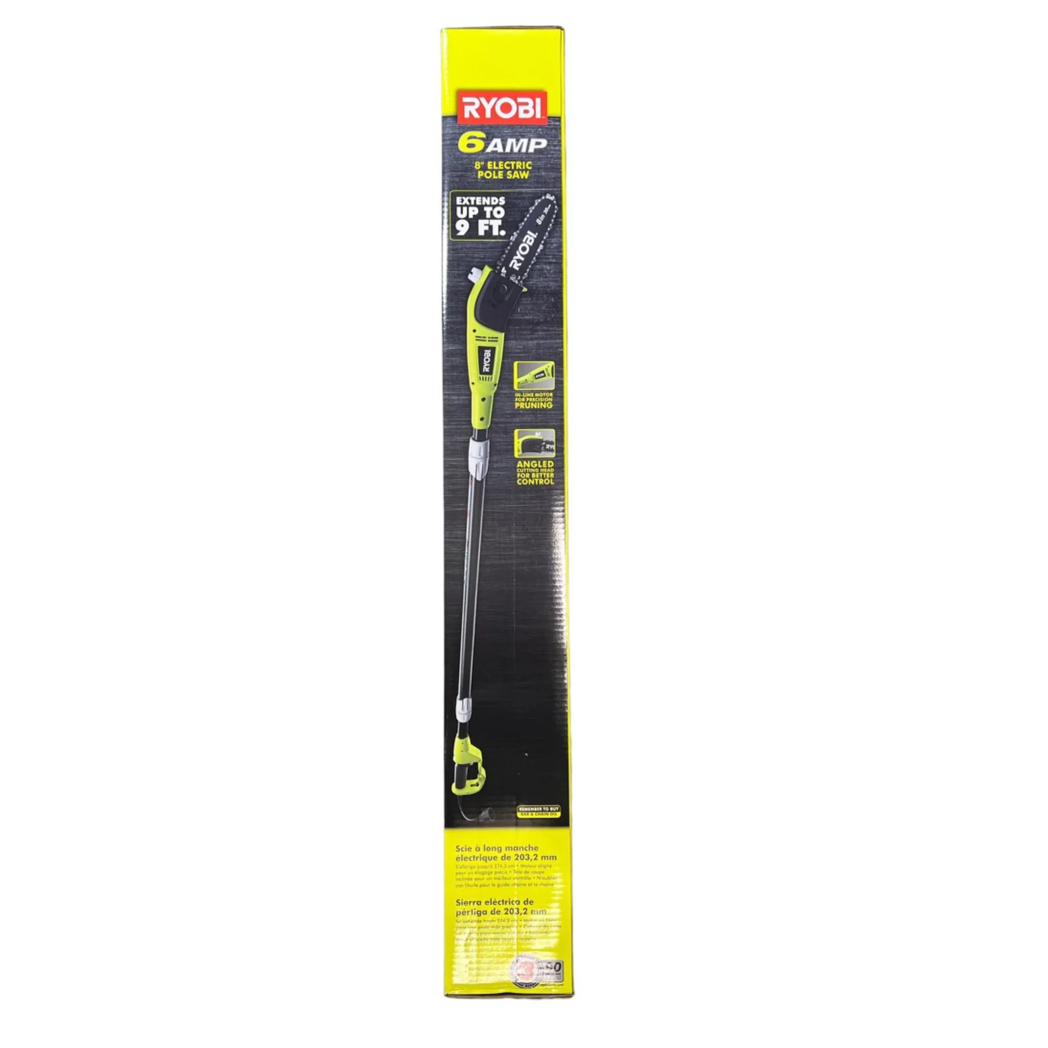 RYOBI 8 in. 6 Amp Pole Saw - Image 3