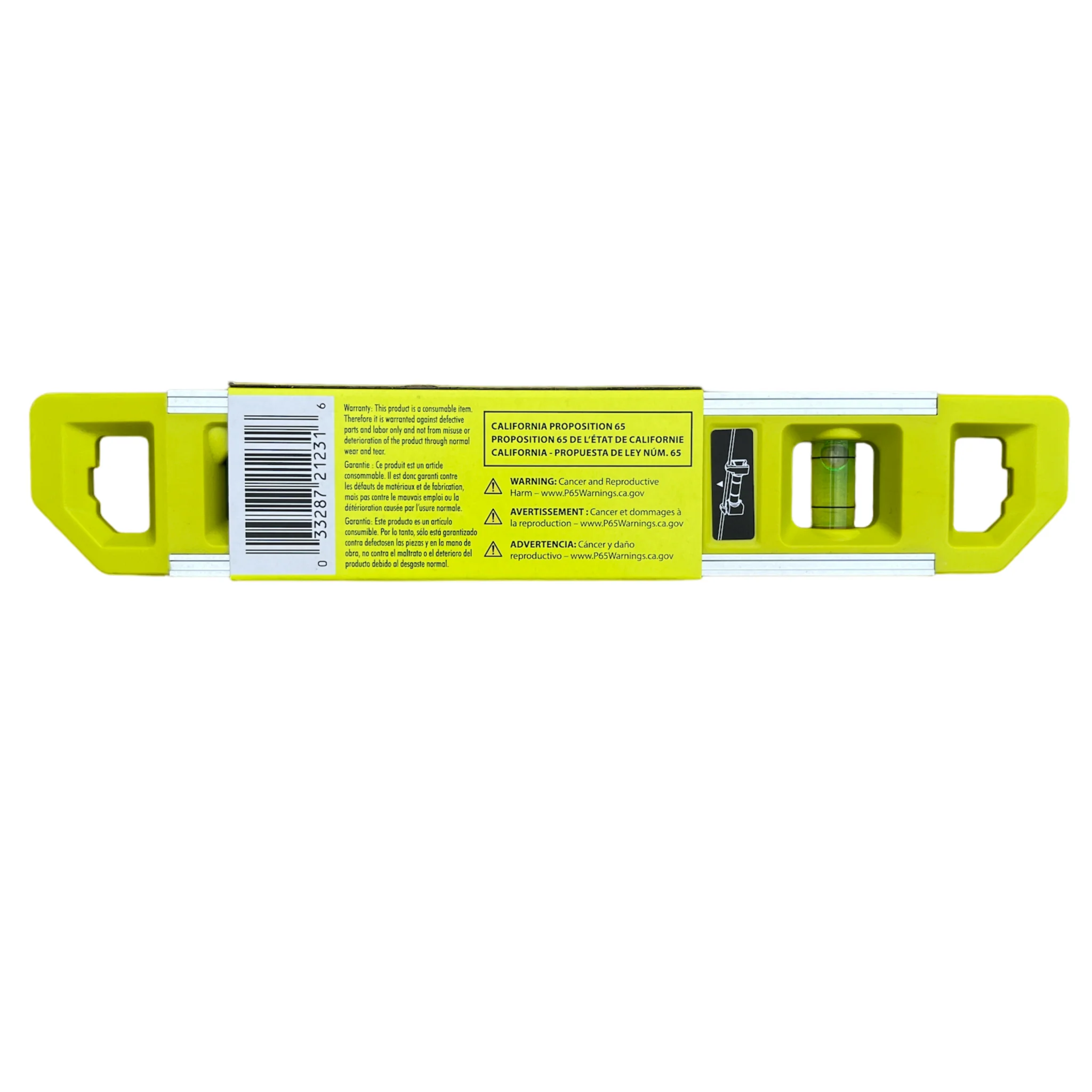 RYOBI 9 in. 3 Vial 2-in-1 Torpedo and Line Level - Image 4