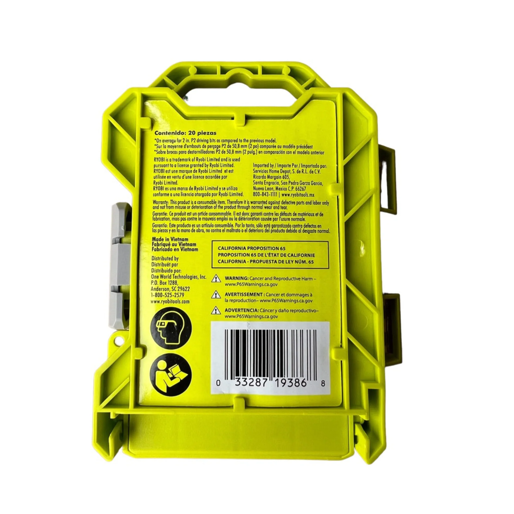 RYOBI Drill and Impact Drive Kit (20-Piece) - Image 3