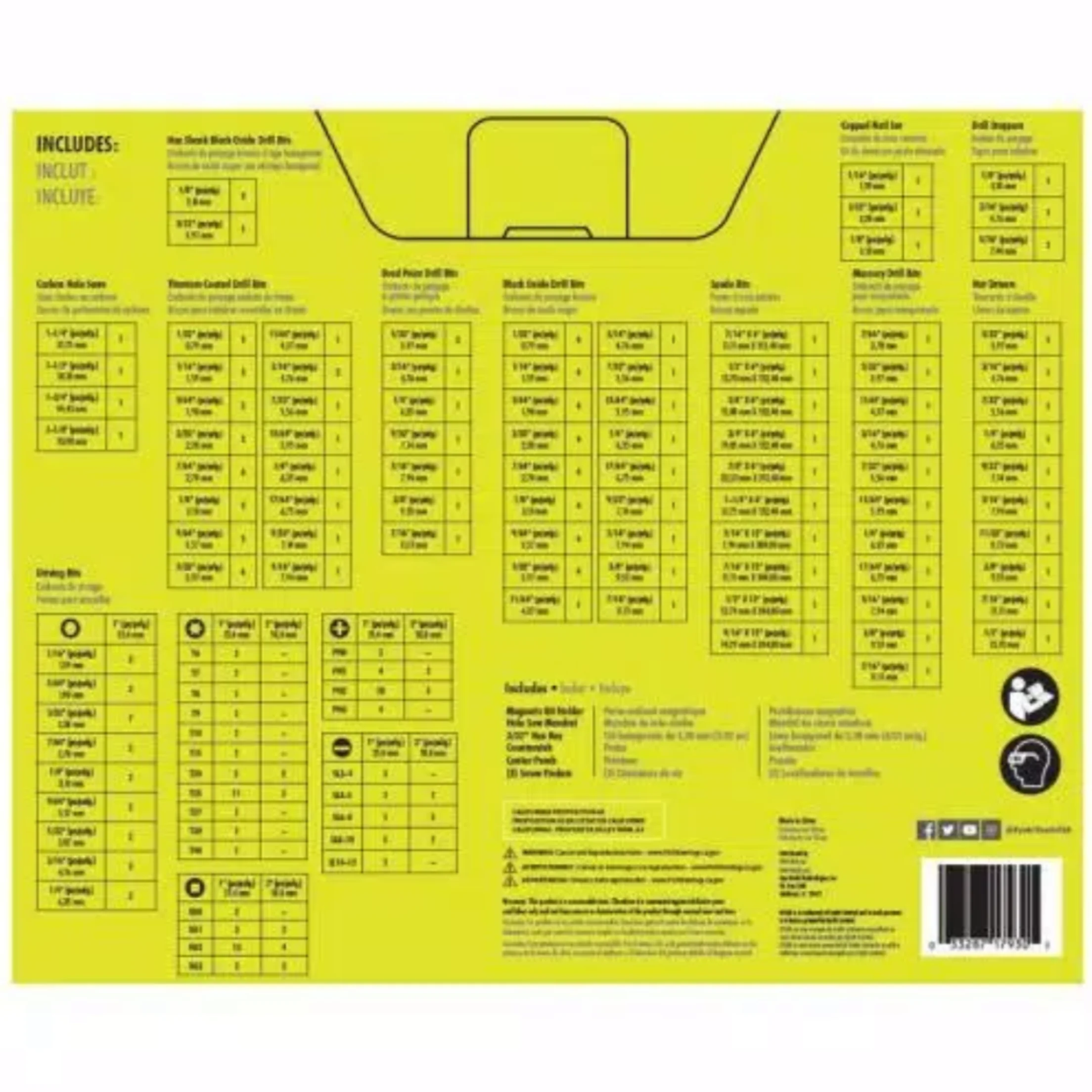 RYOBI Drilling and Driving Kit - 300 pcs - Image 4