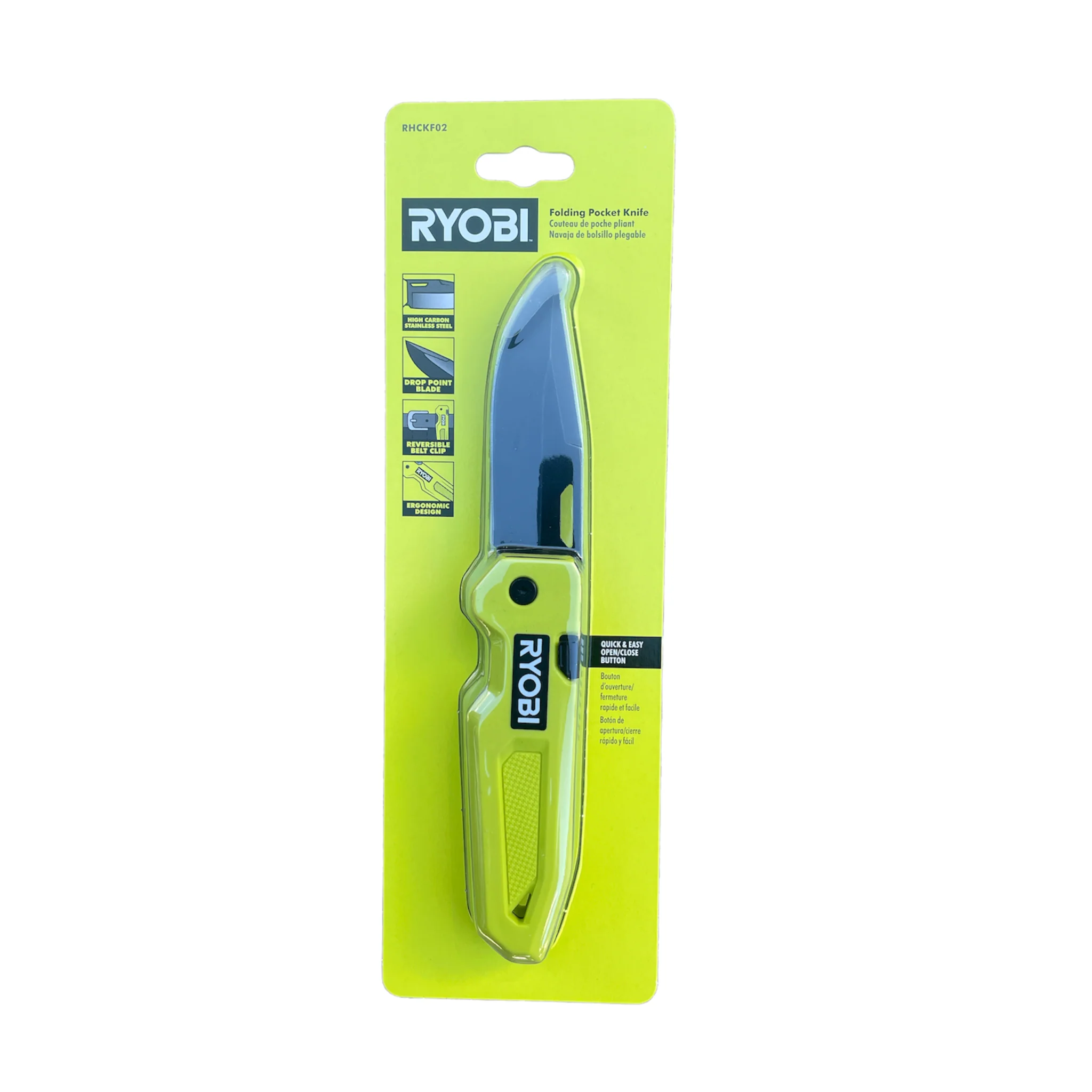 RYOBI Folding Pocket Knife