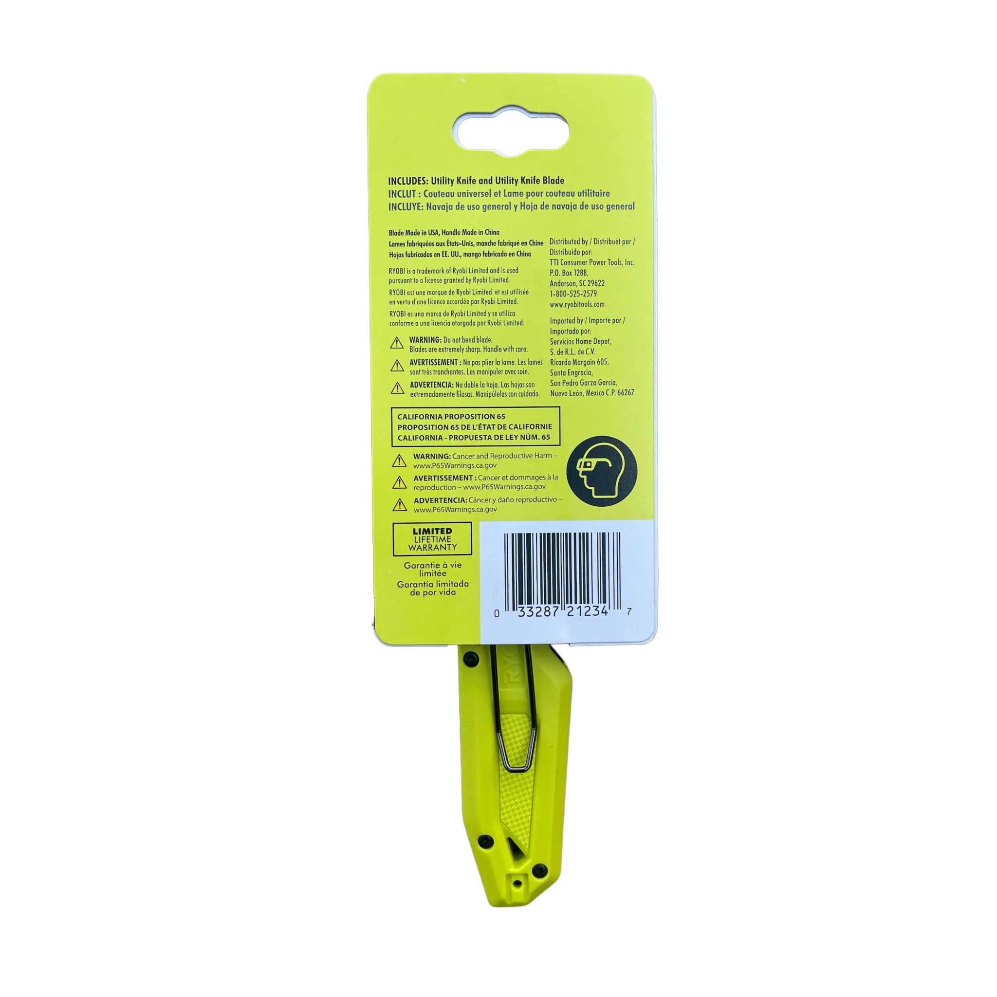 RYOBI Folding Utility Knife - Image 6