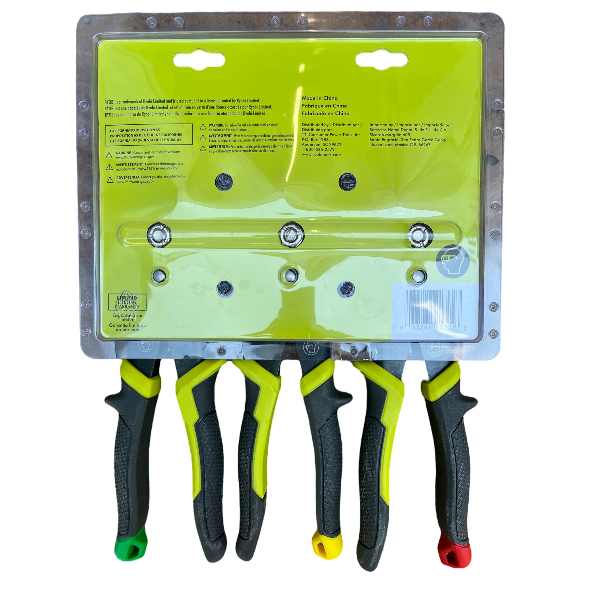 RYOBI Heavy Duty Straight Cut Aviation Snips Set (3-Piece) - Image 2