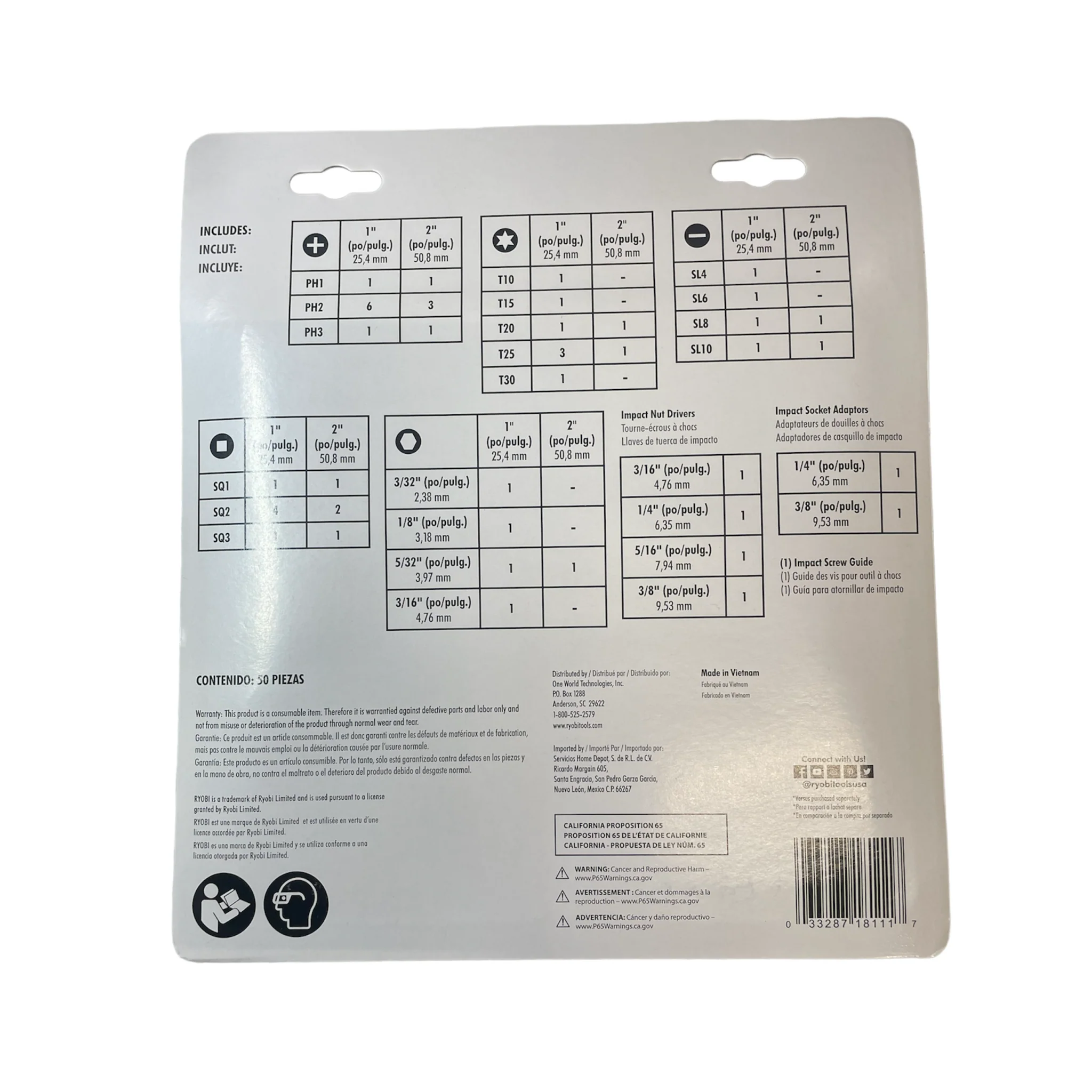 Impact Rated Driving Kit (50-Piece) - Image 2
