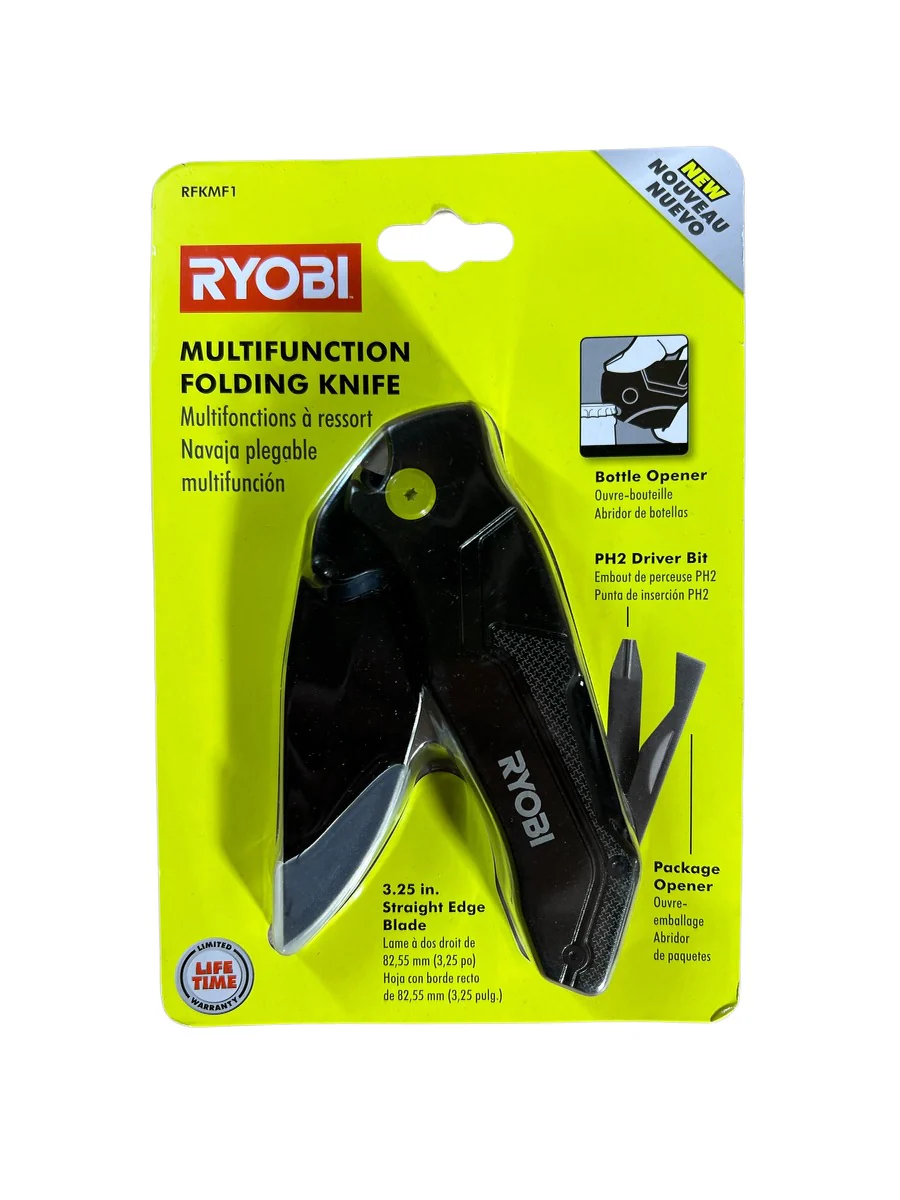 RYOBI Multifunction Folding Knife