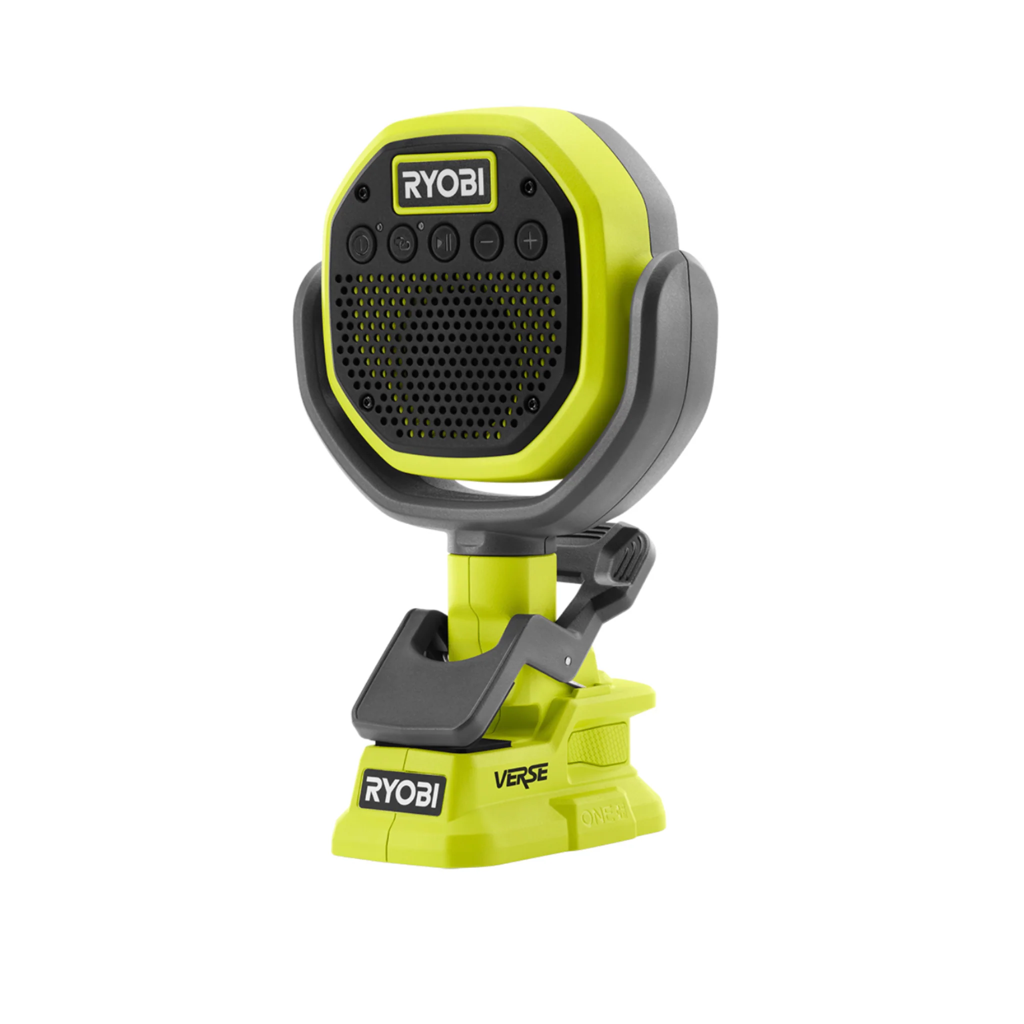 Ryobi ONE+ 18-Volt Cordless VERSE Clamp Speaker (Tool Only) - Factory Reconditioned