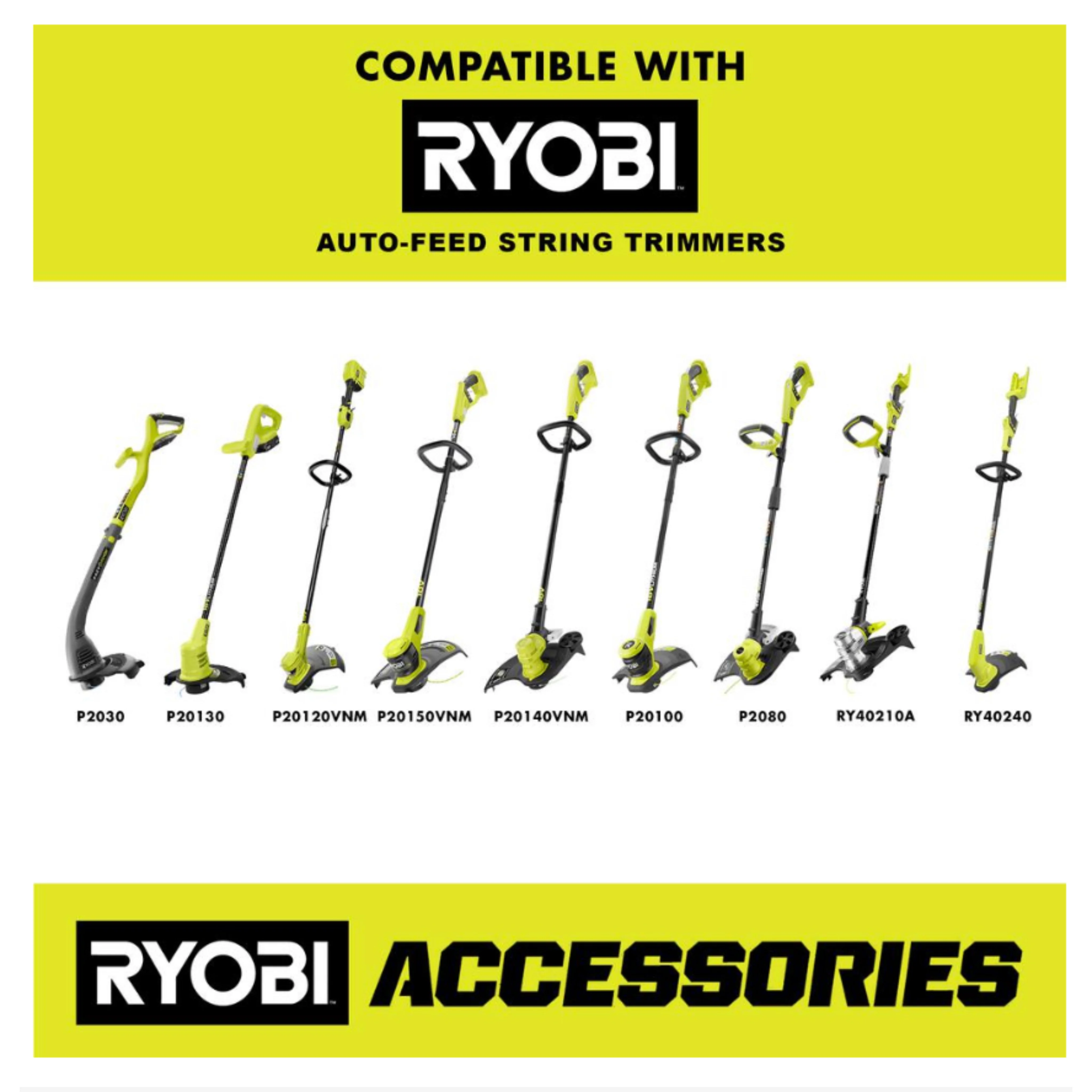 RYOBI Replacement Trimmer Spool Cap for 18V/24V/40V - Image 3