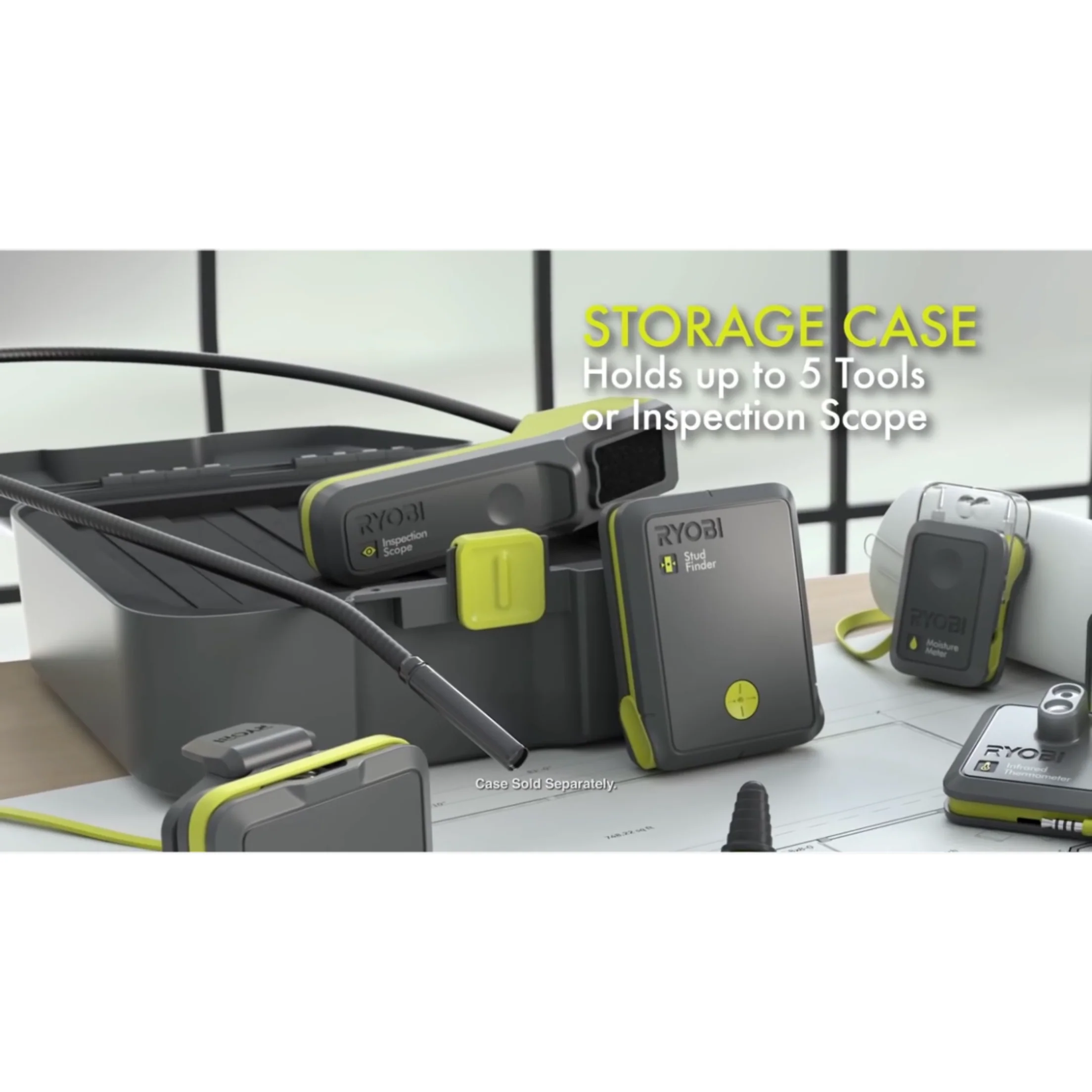 CLEARANCE RYOBI PHONEWORKS 5-Tool Storage Case - Image 2