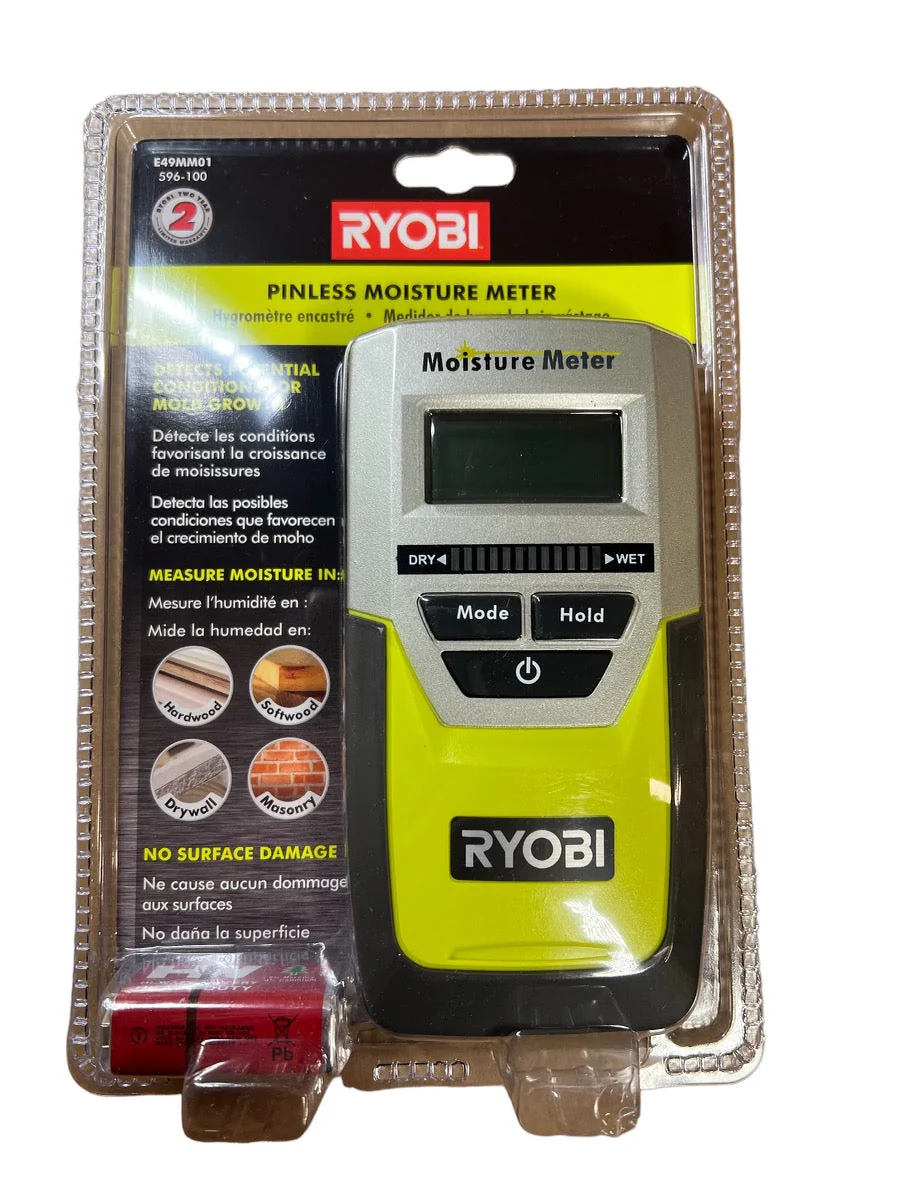 RYOBI Pinless Moisture Meter