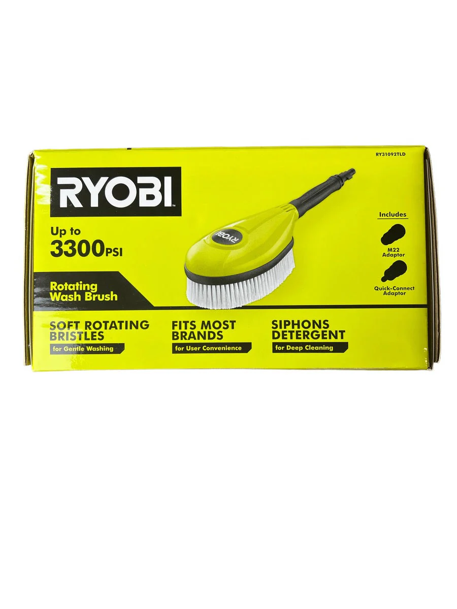 RYOBI Rotating Wash Brush/Brush Kit - Image 9