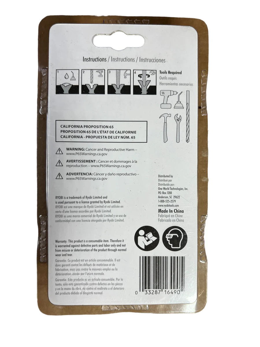 RYOBI Spiral Screw Extractor Set (5-Piece) - Image 2