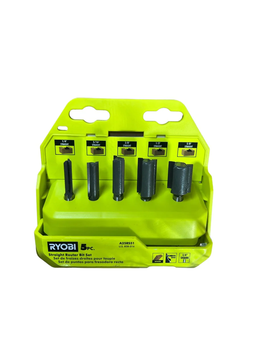 Straight Router Bit Set (5-Piece) - Image 3