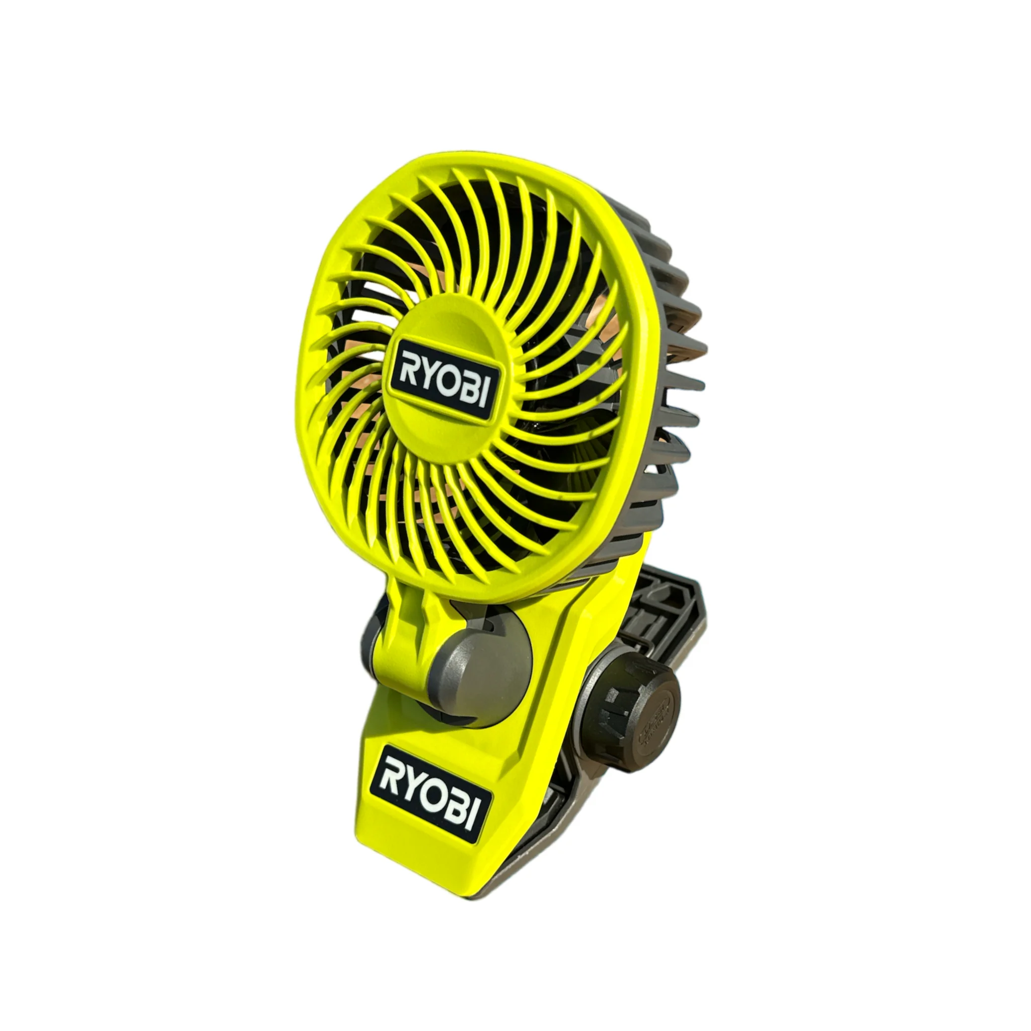 USB Lithium Cordless 4 in. Clamp Fan Kit with Battery and Charging Cable - Factory Reconditioned - Image 3