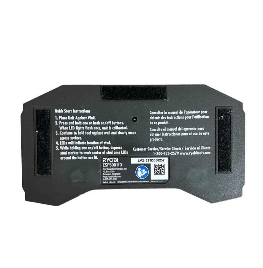CLEARANCE RYOBI Whole Stud Detector with Auto Depth Scan - Image 3